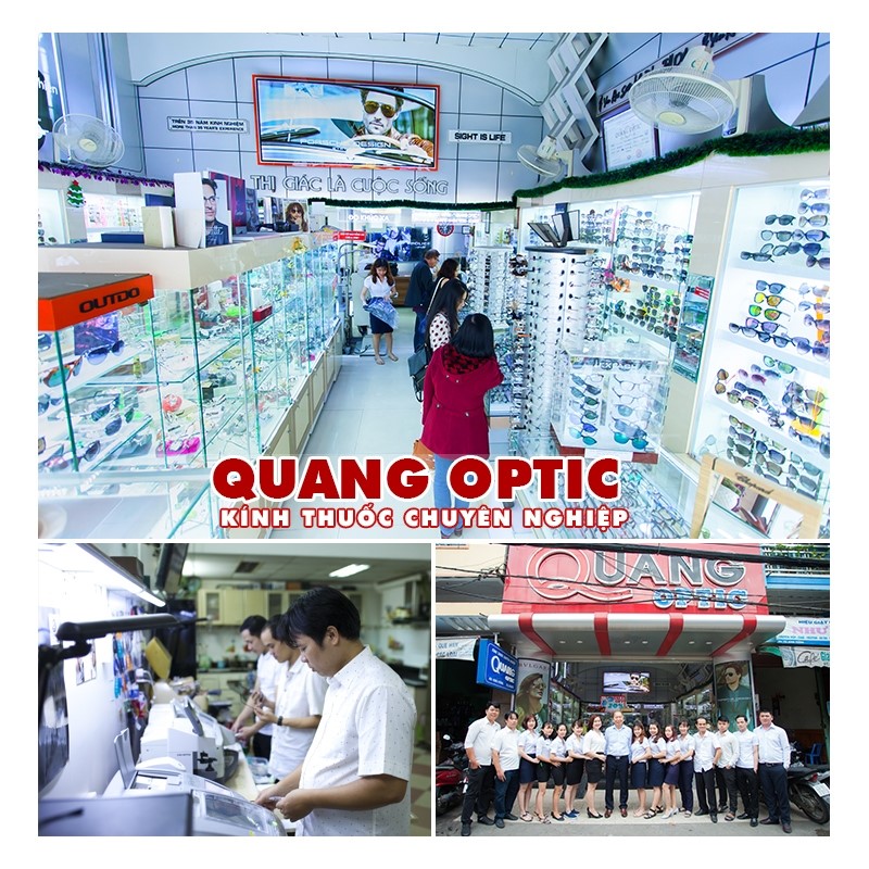 Cửa hàng kính thuốc chuyên nghiệp Quang Optic