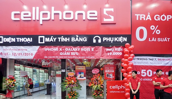 Cửa hàng điện thoại xách tay Cellphones Thái Hà