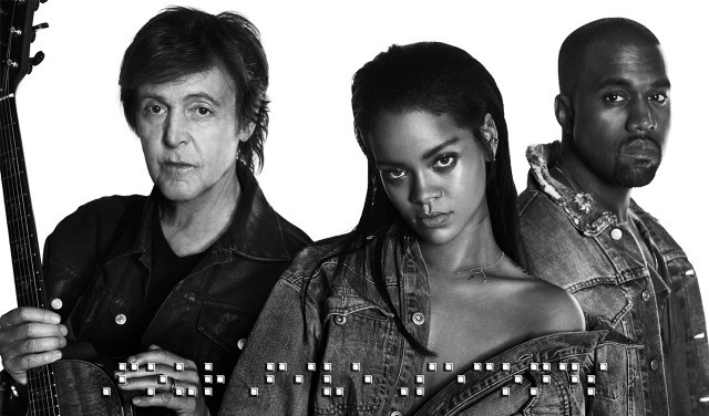 Rihanna, Kanye West and Paul McCartney, 'FourFiveSeconds'