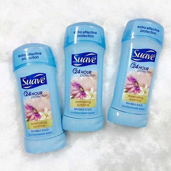 Sáp lăn khử mùi nữ Suave 24 Hour Protection Invisible Solid