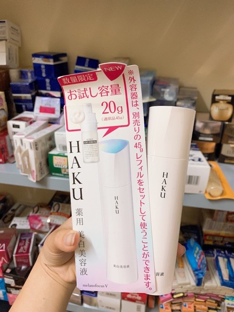 Serum trắng da chống lão hóa Shiseido Haku Melanofocus 3D 美白美容液