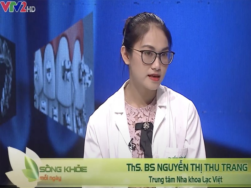 Thạc sĩ, Bác sĩ Nguyễn Thị Thu Trang trong chương trình Sống khoẻ mỗi ngày trên VTV2