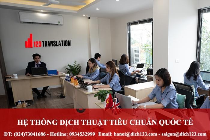 Dịch thuật 123 Việt Nam
