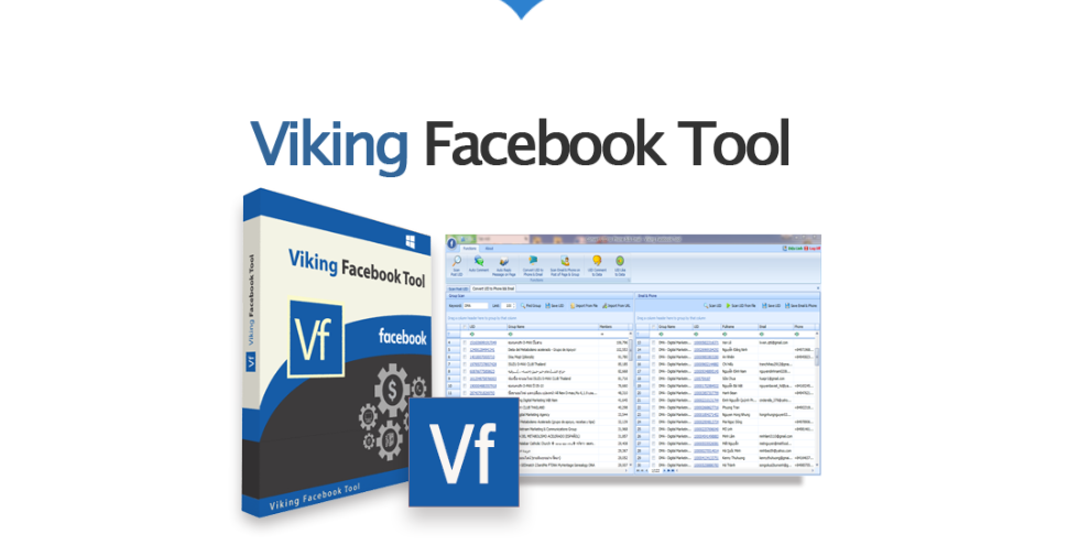  Phần mềm viking Facebook tools