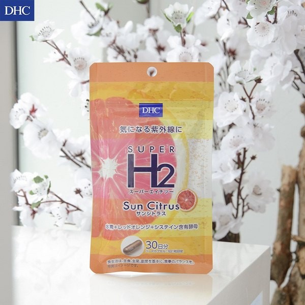 Viên uống chống nắng DHC Super H2 Sun Citrus Nhật Bản