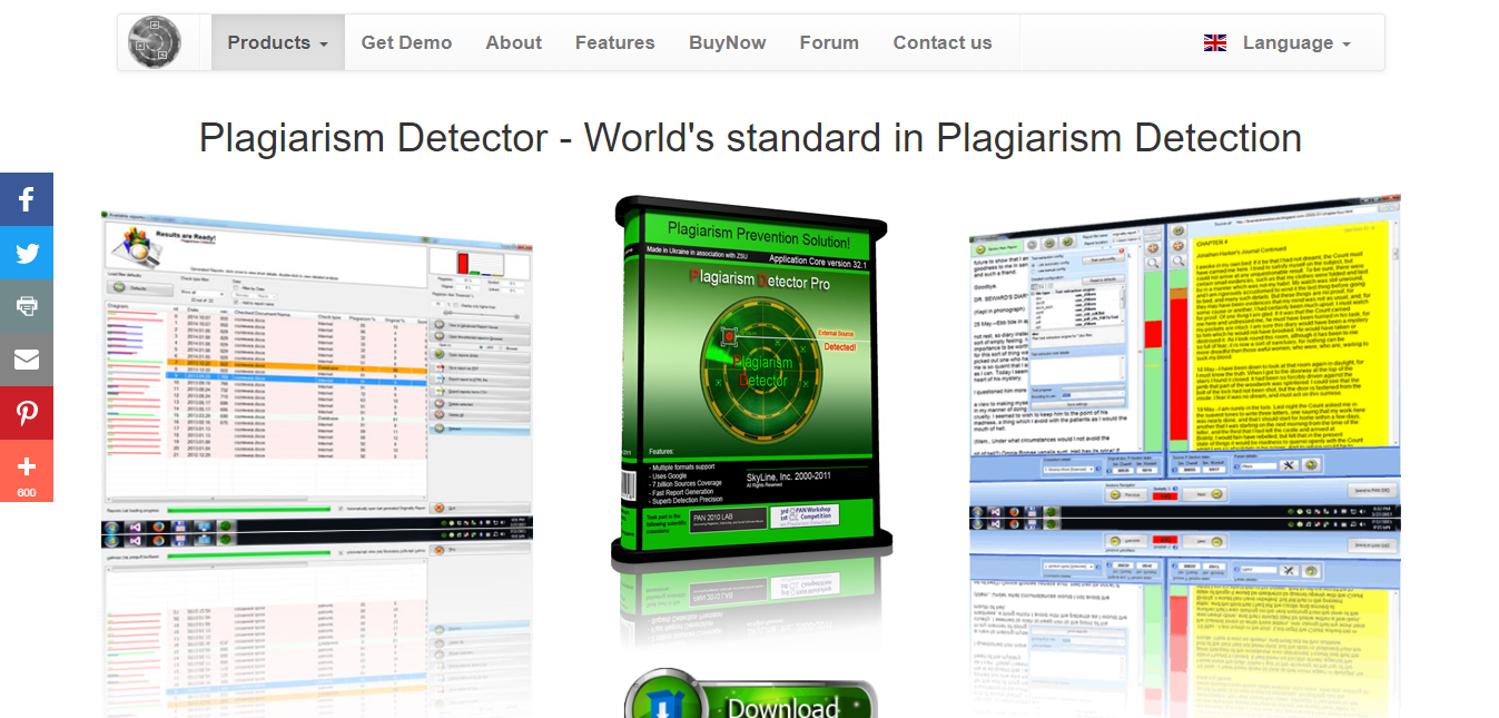  http://www.plagiarism-detector.com/